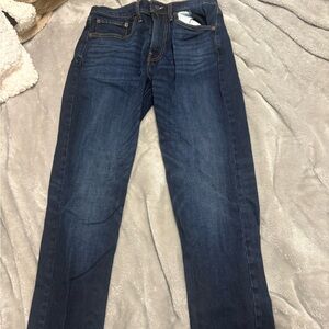 Lucky Brand Men's Dark Blue Straight Jeans